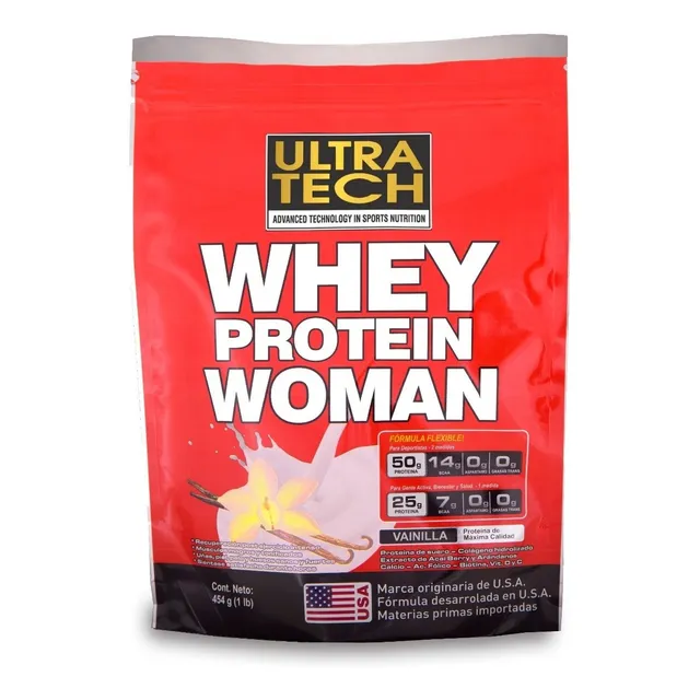 Whey Protein Womanx 454 G Proteína Para La Mujer En Alta Concentración Bajas Calorías 
