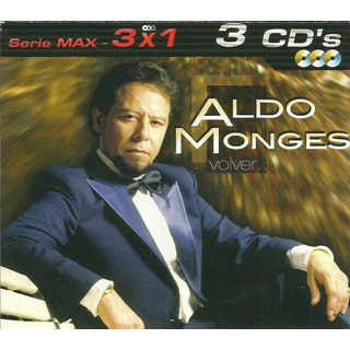 Aldo Monges Volver | 3 Cds Música Nuevo Aldo Monges Volver | 3 Cds Música Nuevo