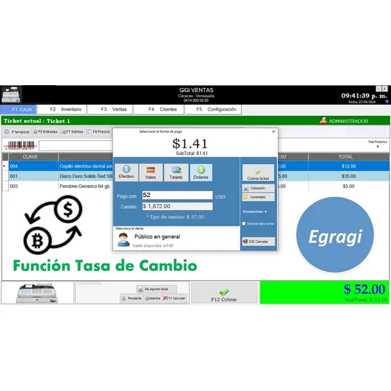 Sistema Administrativo Ventas Facturación Inventario Tiv