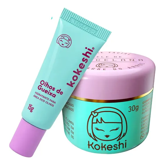 Kit Hidratação Facial + Olhos- Anti Sinais - Kokeshi Skin Care Milagre Do Arroz