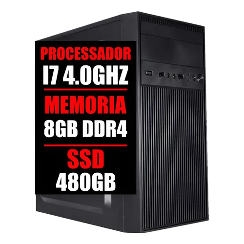 Pc Computador Intel I7 10 Geração 5.0ghz, 32g Ddr4, Ssd 480g