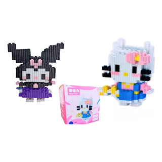 Mini Block Bloques Kitty Kuromi Sanrio Construccion 3d Mini Block Bloques Kitty Kuromi Sanrio Construccion 3d