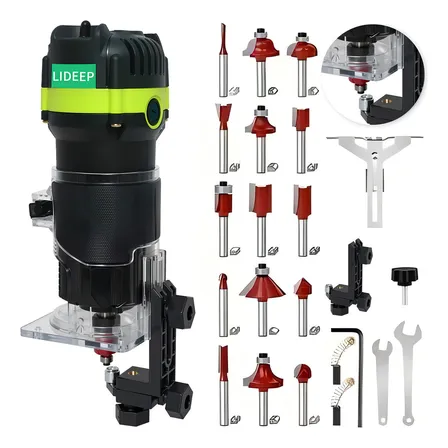 Router Madera Herramienta De Enrutador De Recortador Lideep