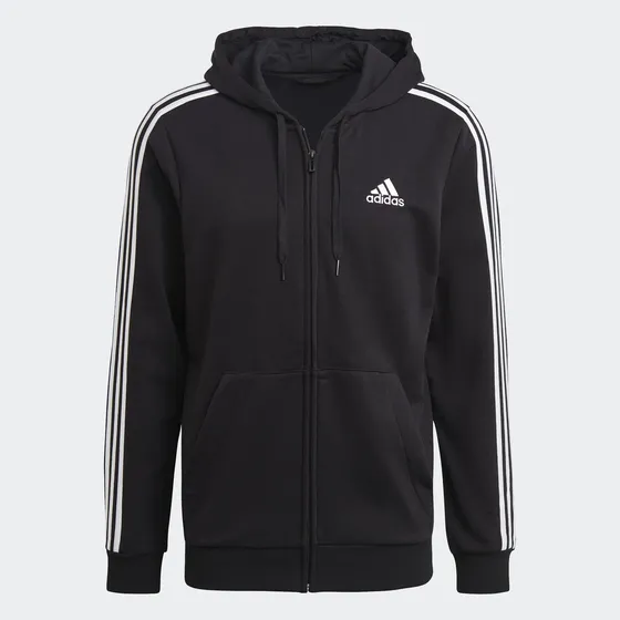 Sudadera adidas Essentials 3 Rayas Para Hombre Original