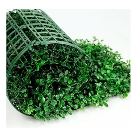 Jardín Vertical Artificial Muro Panel 40x60 Tupido Exterior Color Verde