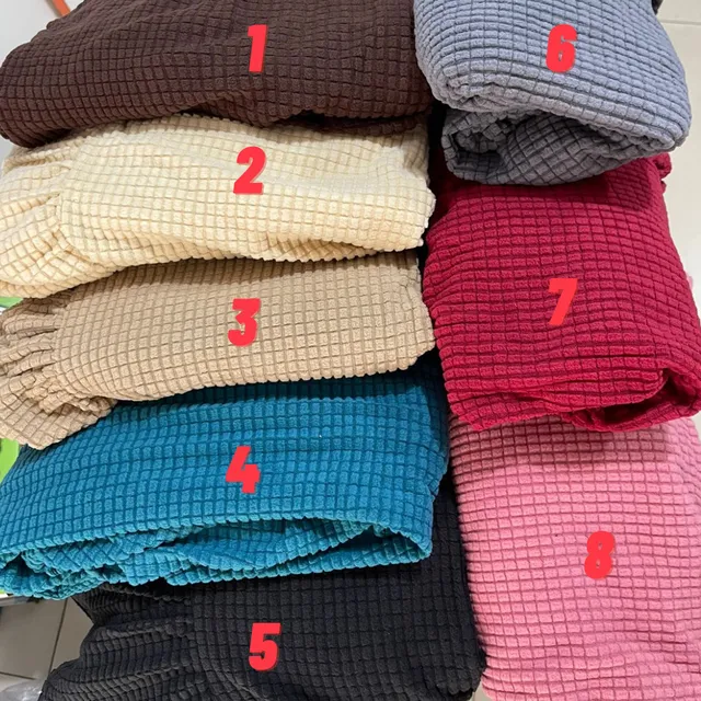 Fundas Cobertor Elástica Para Silla Comedor Oficina Lavable