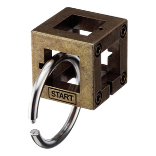 Bepuzzled |caixa Hanayama Metal Brainteaser Quebra-cabeça Me Bepuzzled |caixa Hanayama Metal Brainteaser Quebra-cabeça Me