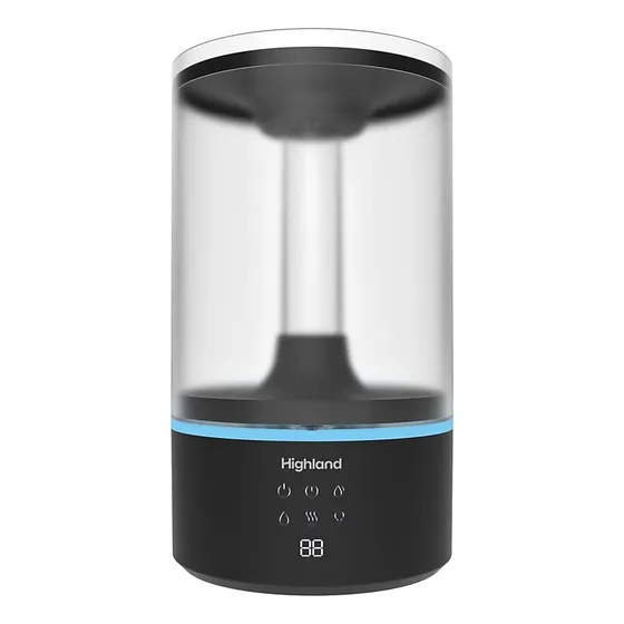 Humidificador Highland Luz De Noche Frio Caliente 4,5 Litros