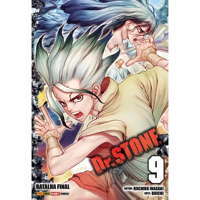 Dr. Stone Vol. 9, de Inagaki, Riichiro. Editorial Panini Brasil LTDA, capa mole em português, 2020