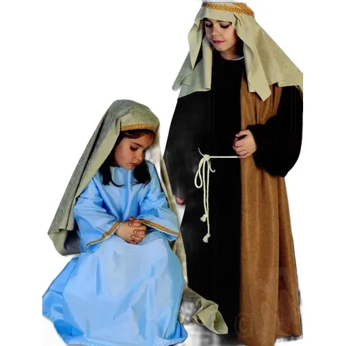 Traje De Virgen María Y San Jose