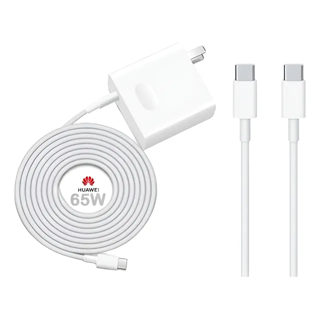 Cargador Para Laptop Huawei Usb-c 65w  Nuevo Y Original 100%