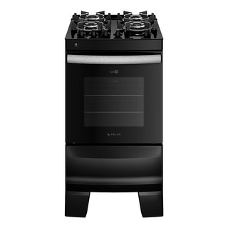 FogĂŁo De Piso Atlas 4 Bocas Com Mesa De Vidro Agile Up Glass Cor Preto 110v/220v FogĂŁo De Piso Atlas 4 Bocas Com Mesa De Vidro Agile Up Glass Cor Preto 110v/220v