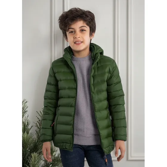 Campera Nailon Kids Verde