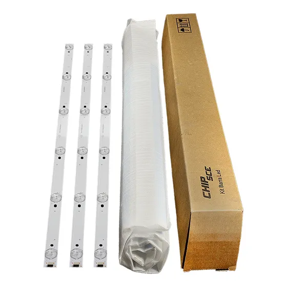 Kit Barra De Led Compatível Semp Dl3261(a) Dl3261(a) Nova 6v