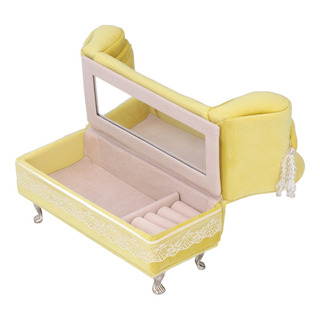 Sofá, Sillón, Joyero, Pequeña Casa De Muñecas De Franela Sua Sofá, Sillón, Joyero, Pequeña Casa De Muñecas De Franela Sua