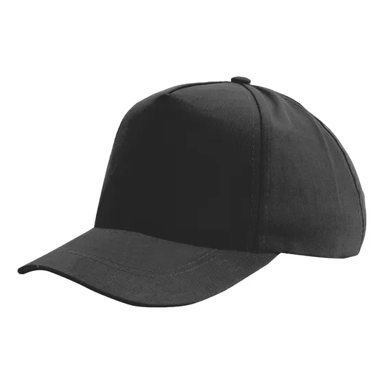 Gorras Poliéster Clásica 5 Gajos Broche Plástico Sin Logo