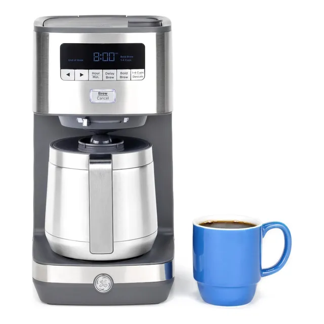 Cafetera General Electric 10 Tazas Programable Jarra Termica