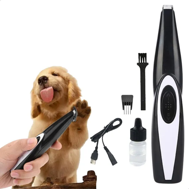Aparelho Máquina Tosar Cortar Pelos Patas Gatos E Cães
