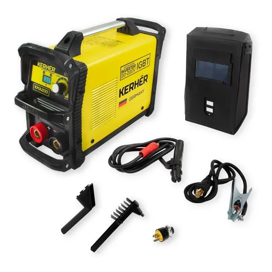 Soldadora Inverter Kerhër Kma200 Color Amarillo/negro 127v