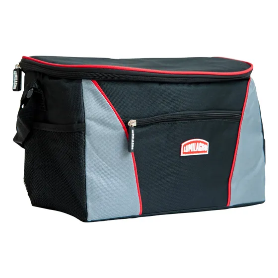 Bolso Térmico Heladerita 10 Litros Lumilagro Color Negro