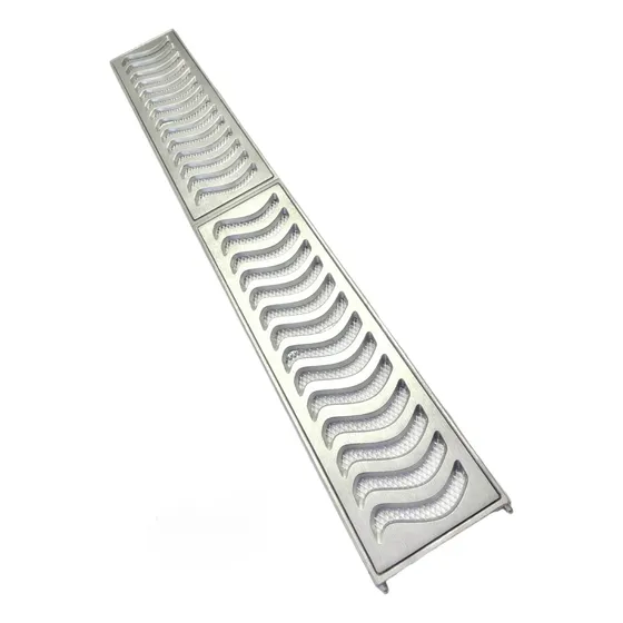 Ralo Linear Elite 15x100cm Em Alumínio Com Caixilho E Tela