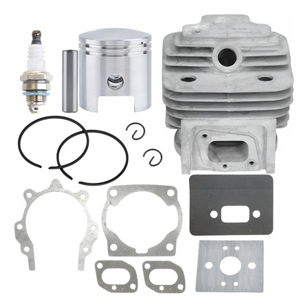 Kit Cilindro Pistão Roçadeira Gasolina 63cc 44mm Nakasaki Kit Cilindro Pistão Roçadeira Gasolina 63cc 44mm Nakasaki