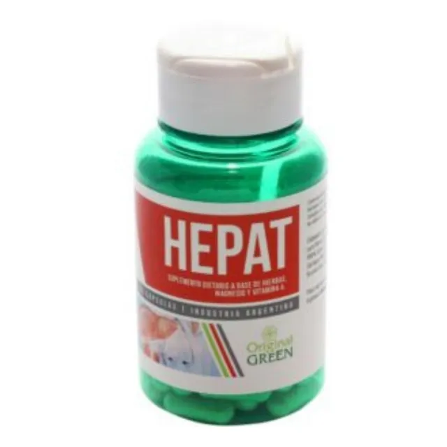 Hepat Ex Liv-d Cola De Caballo, Diente De León, Alcachofa Sabor Neutro Original Green