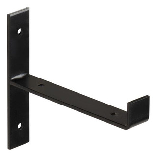 Mensulas Vintage Acero 2pz 30cm Negro Mate Mensulas Vintage Acero 2pz 30cm Negro Mate