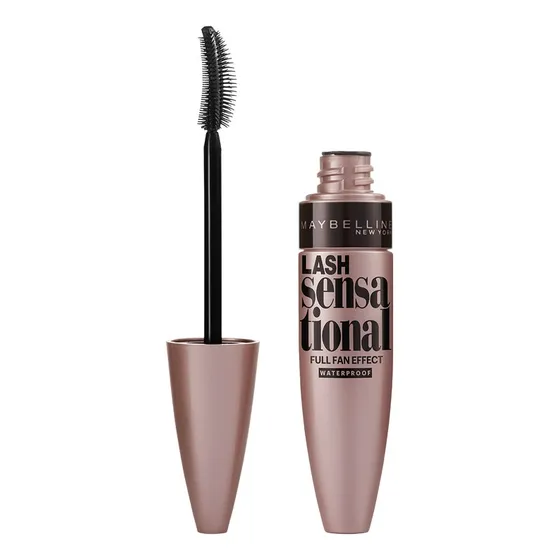 Máscara de pestañas Maybelline Lash Sensational Full Fan Effect Waterproof 9ml Color Very Black