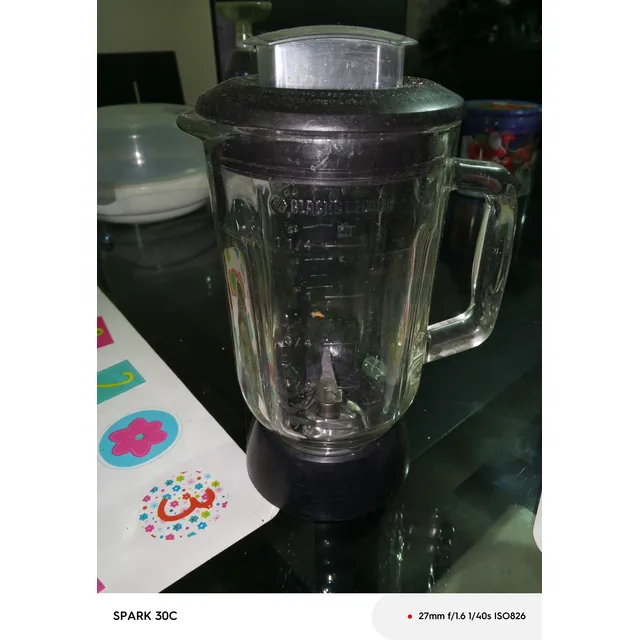 Vaso Licuadora Black&decker Vidrio 3 Accesorios