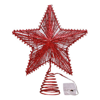 - Decoraciones Para Árboles De Navidad, Estrella Superior, - Decoraciones Para Árboles De Navidad, Estrella Superior,