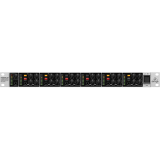 Behringer Ha6000 Amplificador Audífonos Auricular 6 Canales Color Negro/plateado Behringer Ha6000 Amplificador Audífonos Auricular 6 Canales Color Negro/plateado