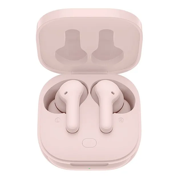 Auriculares Qcy T13 con 4 micrófonos y Bluetooth 5.1, color rosa