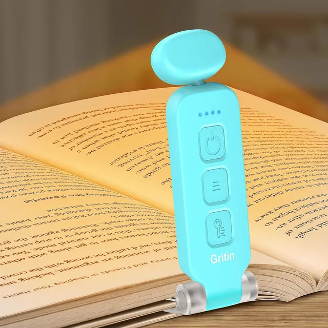Luz De Lectura Portátil Azul Recargable