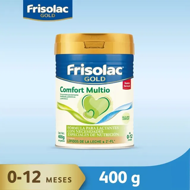 Fórmula Frisolac Multio 400g Pack De 3 Latas