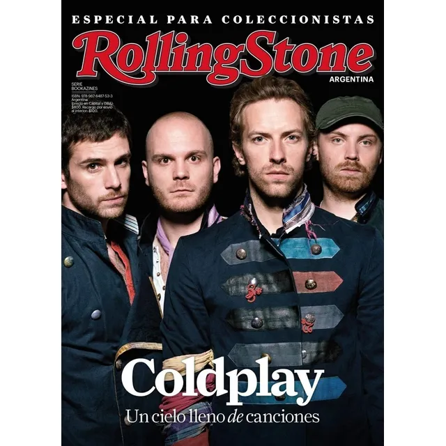 Rolling Stone Bookazine Especial Coleccionistas - Coldplay