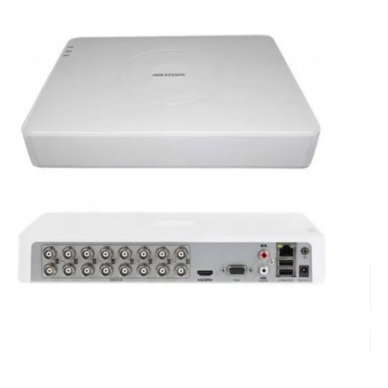 Dvr Hikvision 1080p 2mpx 16 Canales+2 Ip Mas Disco Duro
