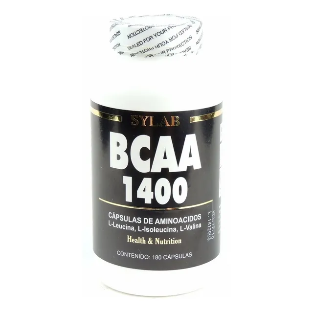 Aminoacido Ramificado Bcaa 1400 Sylab 180 Tab Recuperador Sabor Sin Sabor