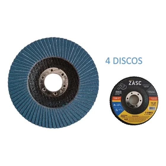 Disco Lija Zirconia Flap Grano 40 60 80 100 120