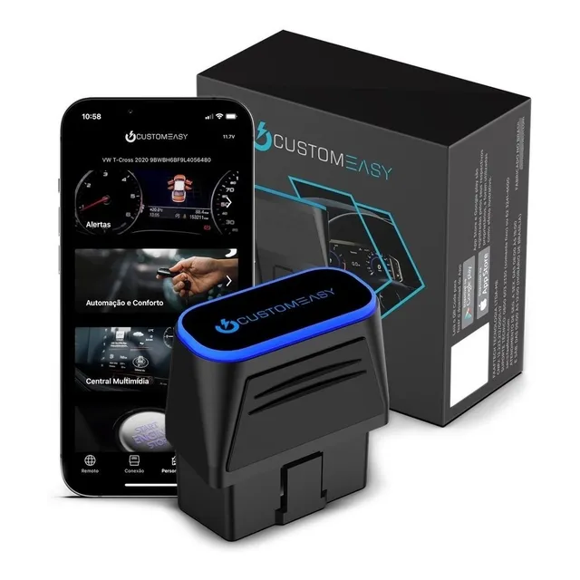 Dispositivo Customeasy Obd2 Customização Audi A4 2013 A 2018