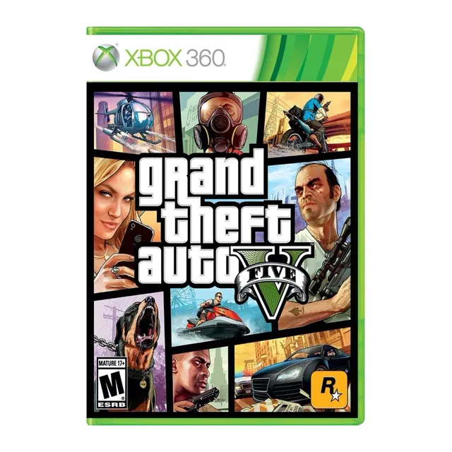 Grand Theft Auto V Rockstar Games Xbox 360 Físico