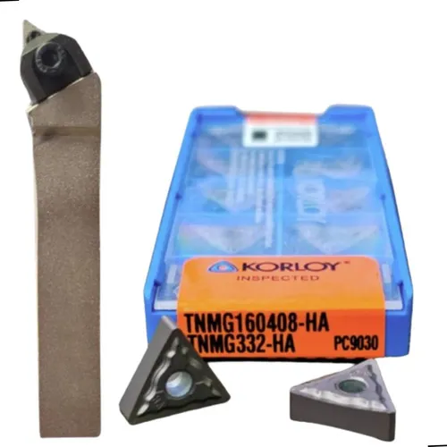 Kit Suporte P/ Torno Mtjnr 2020 + Pastilha Tnmg160408 Korloy