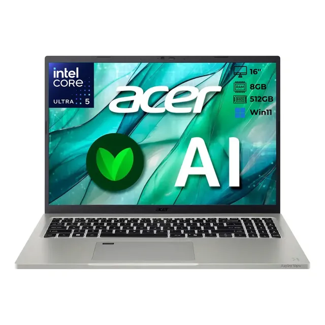 Notebook Acer Aspire Vero 16 Intel Ultra 5 8gb 512gb Ssd W11