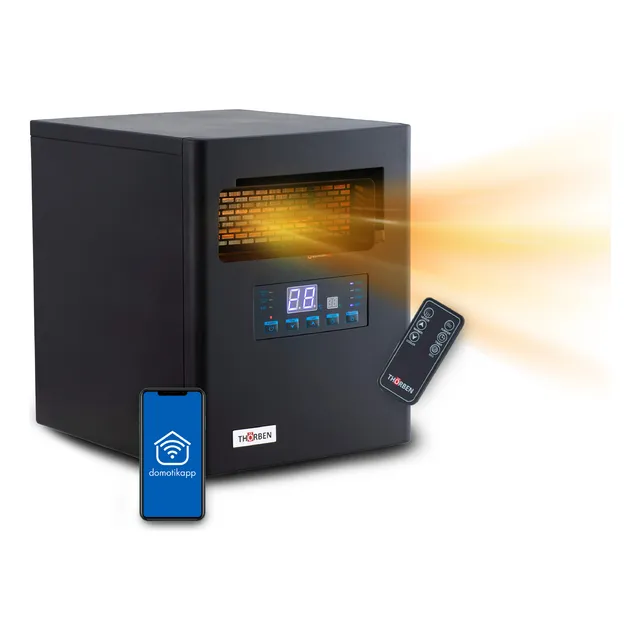 Estufa Eléctrica Infrarroja Thor Green 1500 Wifi