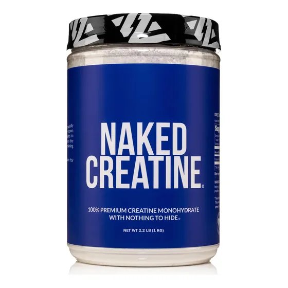 Monohidrato De Creatina Naked, 1 Kg, 200 Porciones, Vegano,