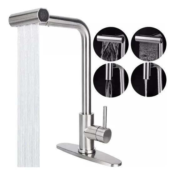 4 En 1 Llave Mezcladora Para Fregadero Llave De Agua Cocina