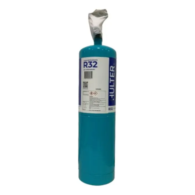 Fluído Refrigerante R32 Onu 3252 650g Hulter Ht6r32650grc
