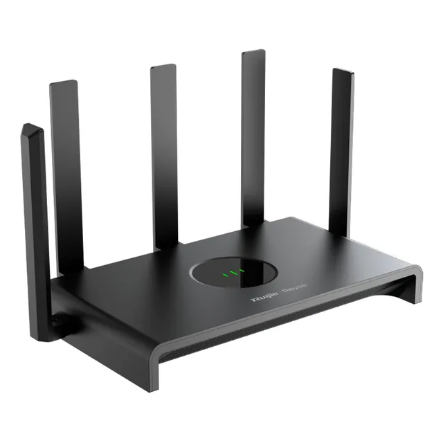 Ruijie Rg-ew1300g 1300m Router Inalámbrico Gigabit De Doble Banda Fácil De Configurar E Roaming Fluido Administración Desde La Nube 5 Antenas Externas