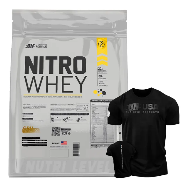 Nitro Whey 5 Kg / Universe Nutrition + Envío Gratis !!