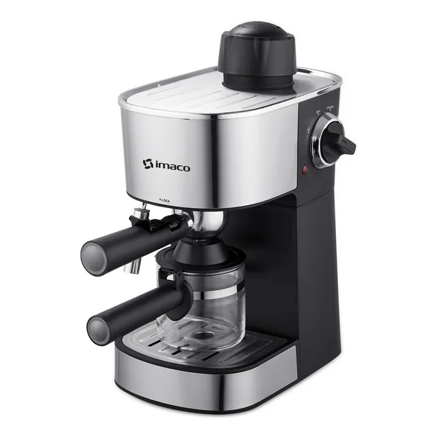 Cafetera Espresso  4 Tazas 3.5 Bar Imaco Iecm3503